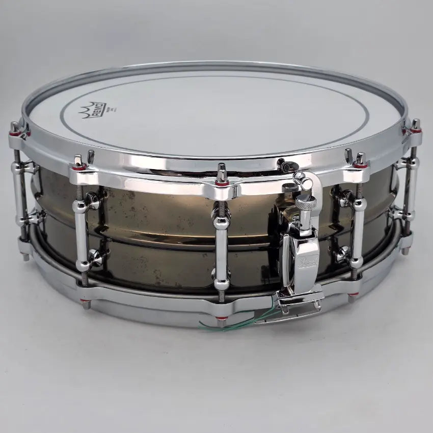Used Pearl Sensitone Classic II Brass Snare Drum 14x5 - Very Good - Drum Center Of Portsmouth