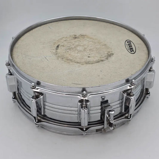 Used Vintage Pearl Jupiter Chrome Over Brass Snare Drum 14x5 - Very Good - Drum Center Of Portsmouth