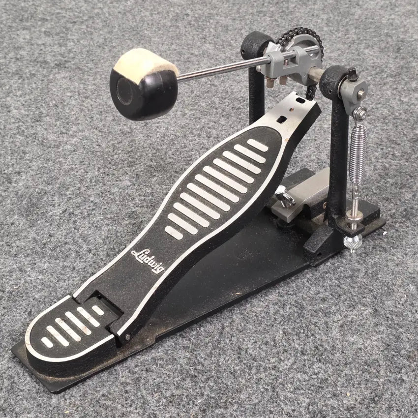 Used Ludwig 400 Series Single Bass Drum Pedal - Good - Drum Center Of Portsmouth