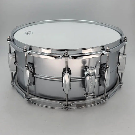 Used Ludwig Supraphonic Snare Drum 14x6.5 Satin Finish - Excellent - Drum Center Of Portsmouth