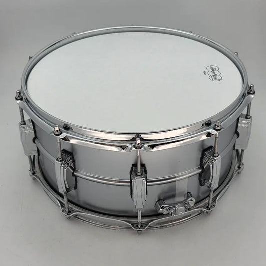 Used Ludwig Supraphonic Snare Drum 14x6.5 Satin Finish - Excellent - Drum Center Of Portsmouth