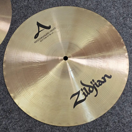 Used Zildjian A Mastersound Hi Hat Cymbals 14 - Very Good - Drum Center Of Portsmouth