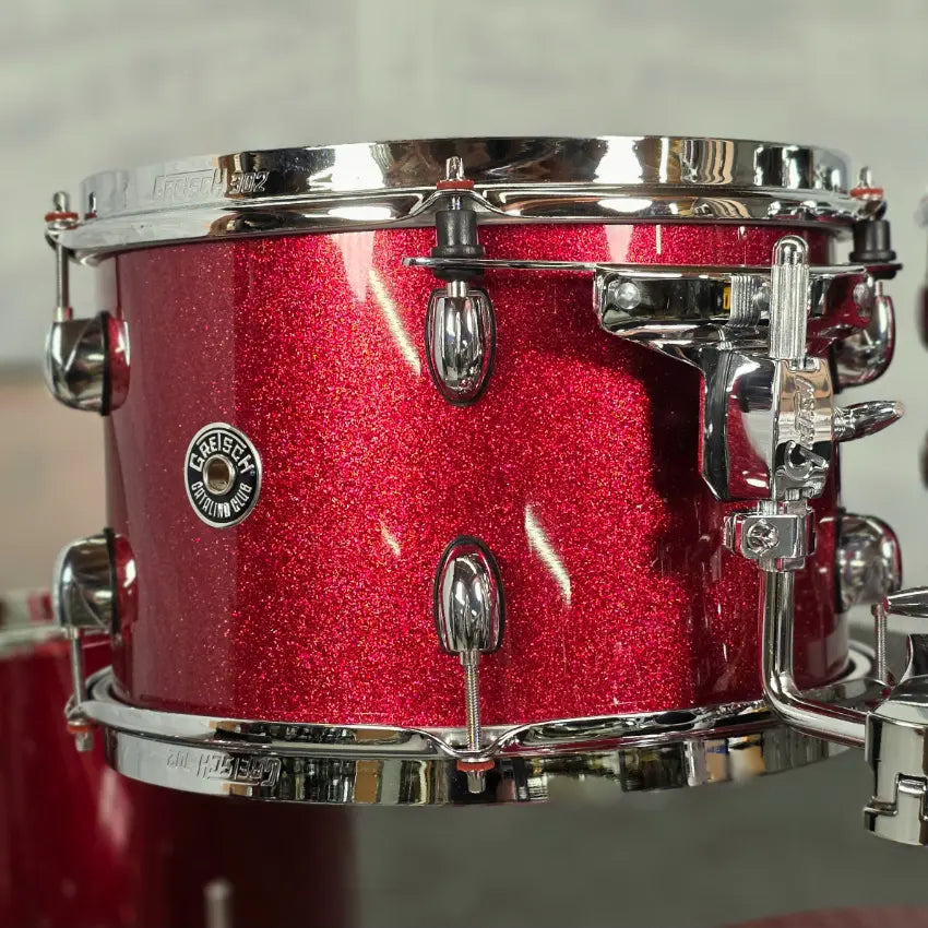 Used Grestch Catalina Club 5pc Drum Set Dark Cherry Sparkle - Very Good - Drum Center Of Portsmouth