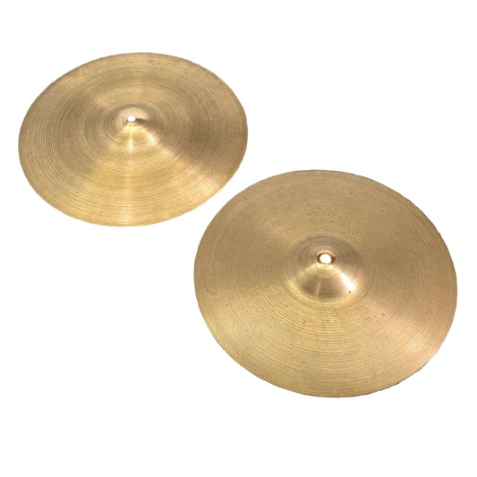 Used Vintage Zildjian A Hi Hat Cymbals 13" 596/978 grams - Good - Drum Center Of Portsmouth