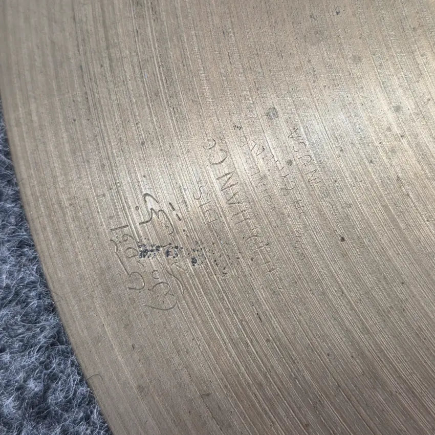 Used Vintage Zildjian A Hi Hat Cymbals 13" 596/978 grams - Good - Drum Center Of Portsmouth