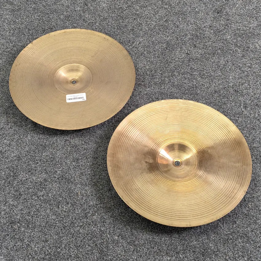 Used Vintage Zildjian A Hi Hat Cymbals 13" 596/978 grams - Good - Drum Center Of Portsmouth