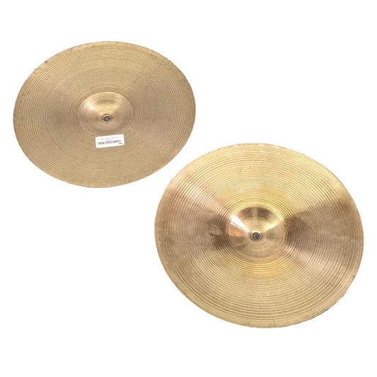 Used Vintage Zildjian A Hi Hat Cymbals 13" 596/978 grams - Good - Drum Center Of Portsmouth