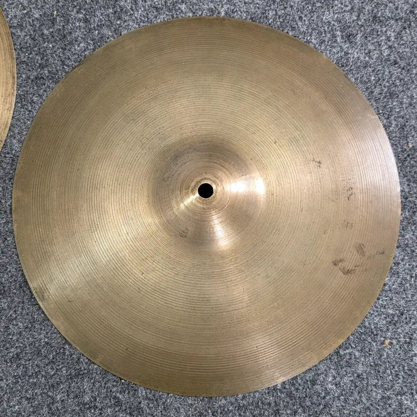 Used Vintage Zildjian A Hi Hat Cymbals 13" 578/578 grams - Good - Drum Center Of Portsmouth