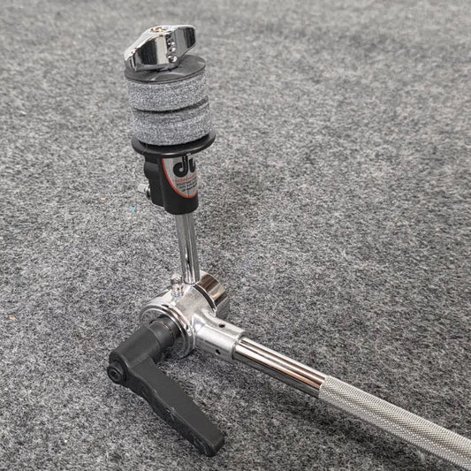 Used DW V to Eyebolt Mega Clamp w/Cymbal Arm - Excellent - Drum Center Of Portsmouth