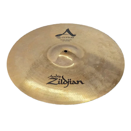 Used Zildjian A Custom Fast Crash Cymbal 18" - Good - Drum Center Of Portsmouth