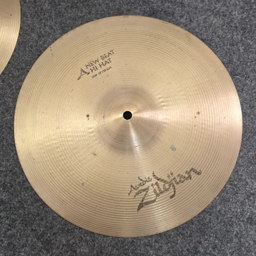 Used Zildjian A New Beat Hi Hat Cymbals 13" - Good - Drum Center Of Portsmouth