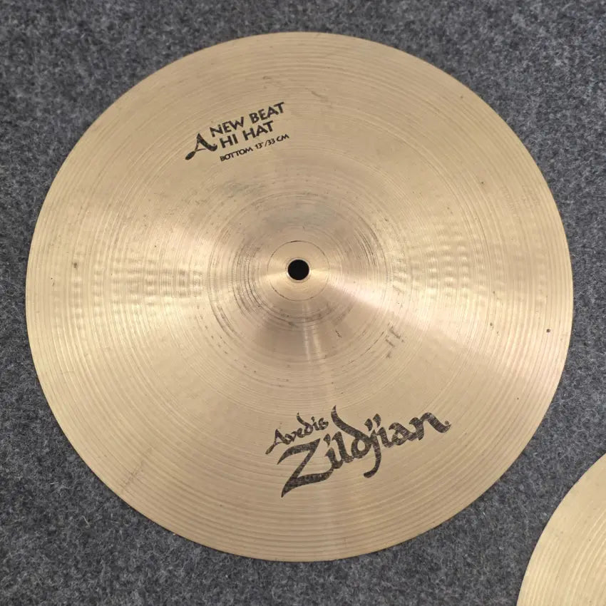 Used Zildjian A New Beat Hi Hat Cymbals 13" - Good - Drum Center Of Portsmouth