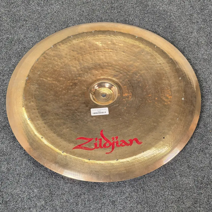 Used Zildjian Oriental China Trash Cymbal 22" w/Rivets - Good - Drum Center Of Portsmouth