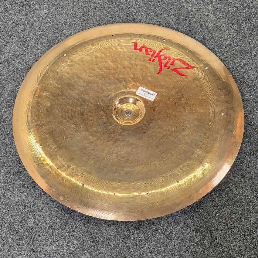 Used Zildjian Oriental China Trash Cymbal 22" w/Rivets - Good - Drum Center Of Portsmouth