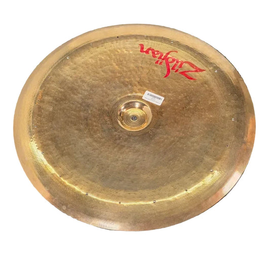 Used Zildjian Oriental China Trash Cymbal 22" w/Rivets - Good - Drum Center Of Portsmouth