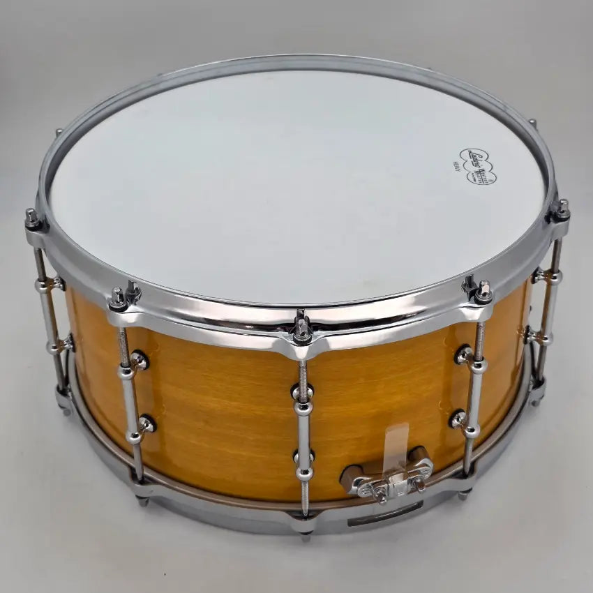 Used Ludwig Limited Edition Solid Ply Tulipwood Snare Drum 14x6.5 Golden Slumbers - Excellent - Drum Center Of Portsmouth