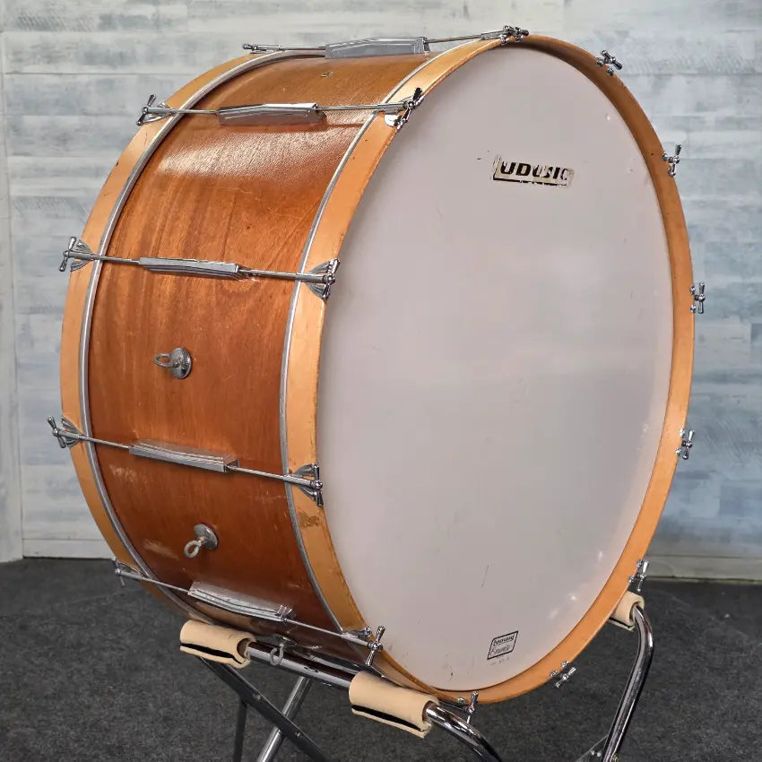 Used Ludwig Concert Mahogany Bass Drum 36" w/Stand - Good | NO WEB | - Drum Center Of Portsmouth
