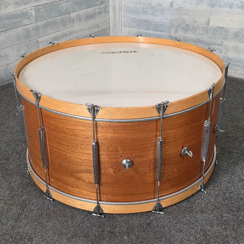 Used Ludwig Concert Mahogany Bass Drum 36" w/Stand - Good | NO WEB | - Drum Center Of Portsmouth