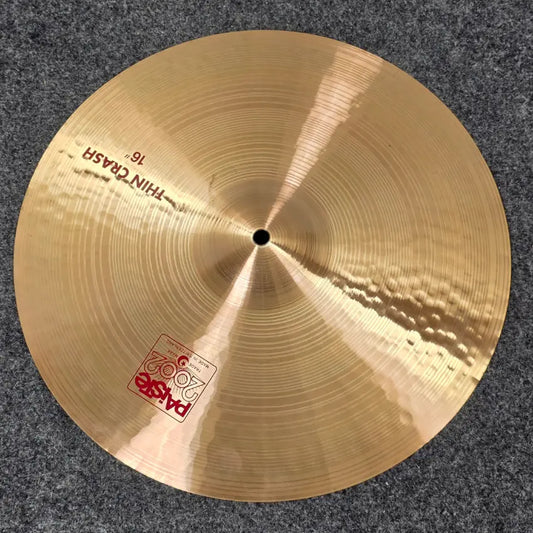 Used Paiste 2002 Thin Crash 16" - Fair - Drum Center Of Portsmouth