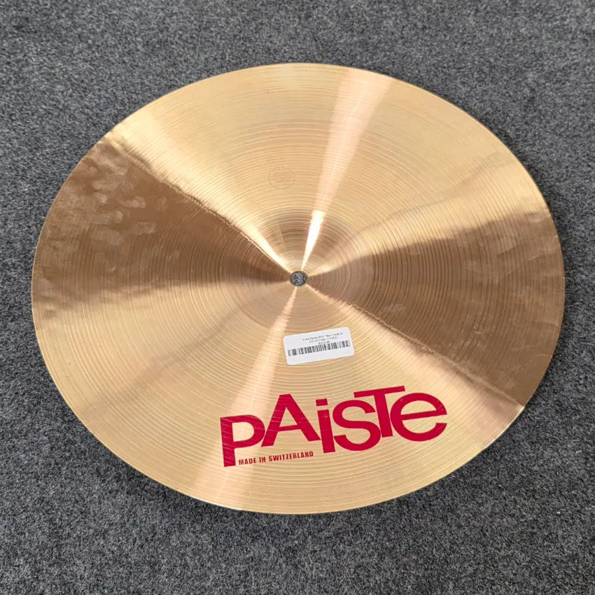 Used Paiste 2002 Thin Crash 16" - Fair - Drum Center Of Portsmouth