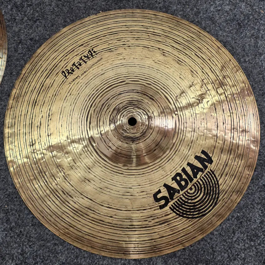 Used Sabian Prototype Artisan Elite Hi Hat Cymbals 15" 1020/1287 grams - Very Good - Drum Center Of Portsmouth