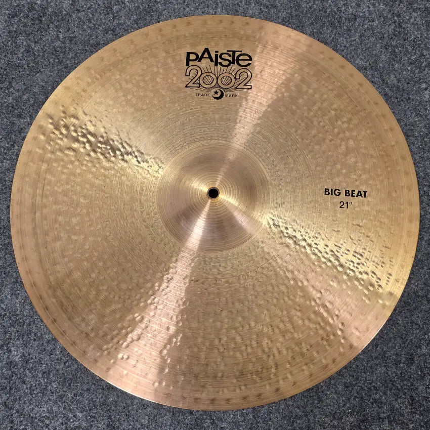 Used Paiste 2002 Big Beat Multi Cymbal 21" - Very Good - Drum Center Of Portsmouth