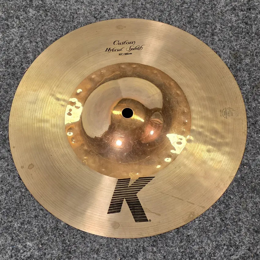 Used Zildjian K Custom Hybrid Splash Cymbal 11" - Good - Drum Center Of Portsmouth