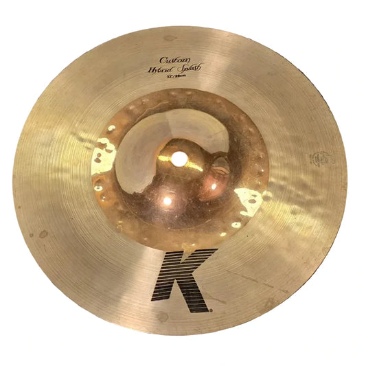 Used Zildjian K Custom Hybrid Splash Cymbal 11" - Good - Drum Center Of Portsmouth