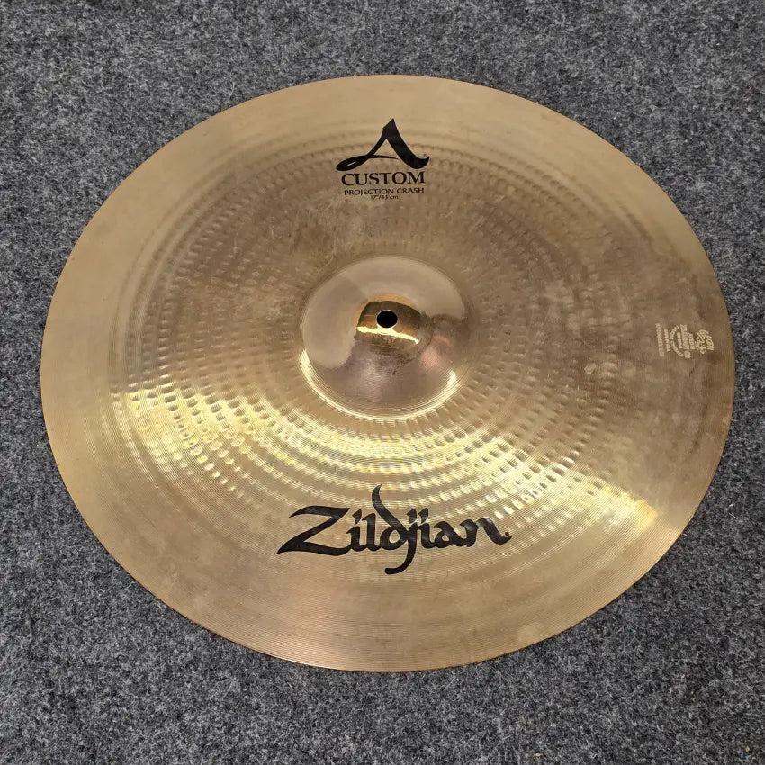 Used Zildjian A Custom Projection Crash Cymbal 17" - Good - Drum Center Of Portsmouth