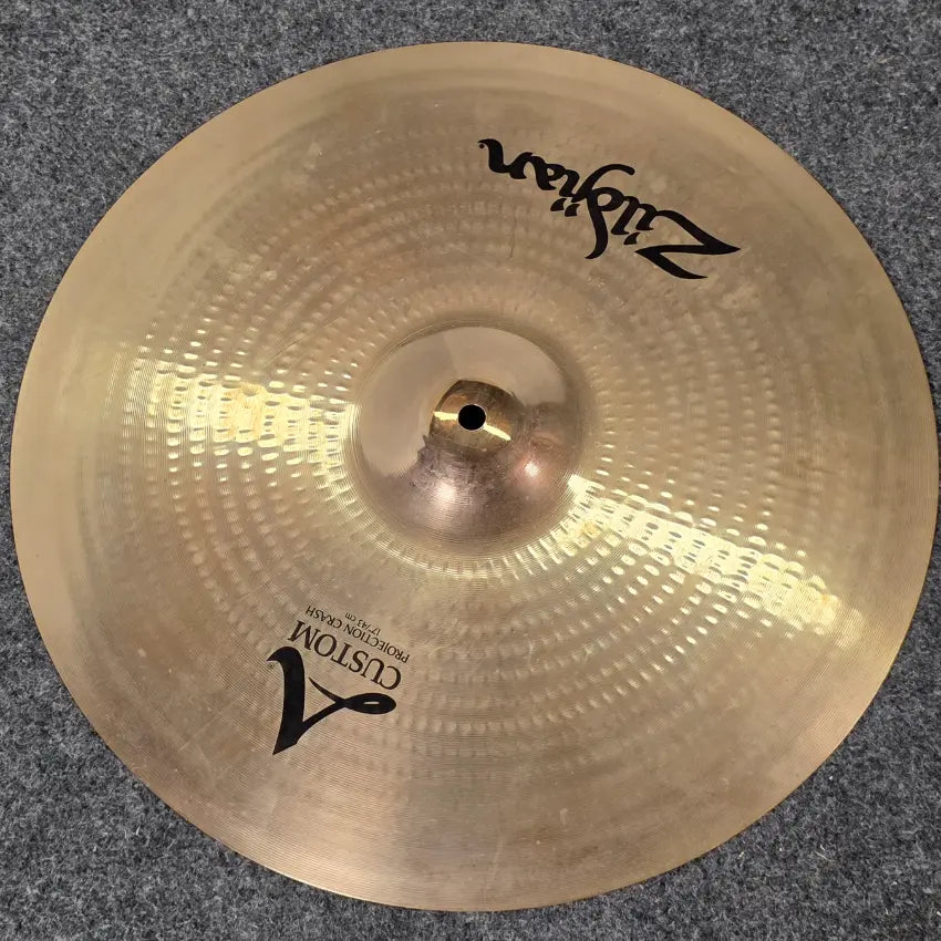 Used Zildjian A Custom Projection Crash Cymbal 17" - Good - Drum Center Of Portsmouth