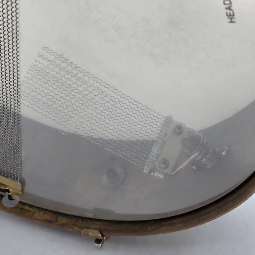 Used A&F Raw Brass Snare Drum 13x3 w/Internal Snare - Good - Drum Center Of Portsmouth