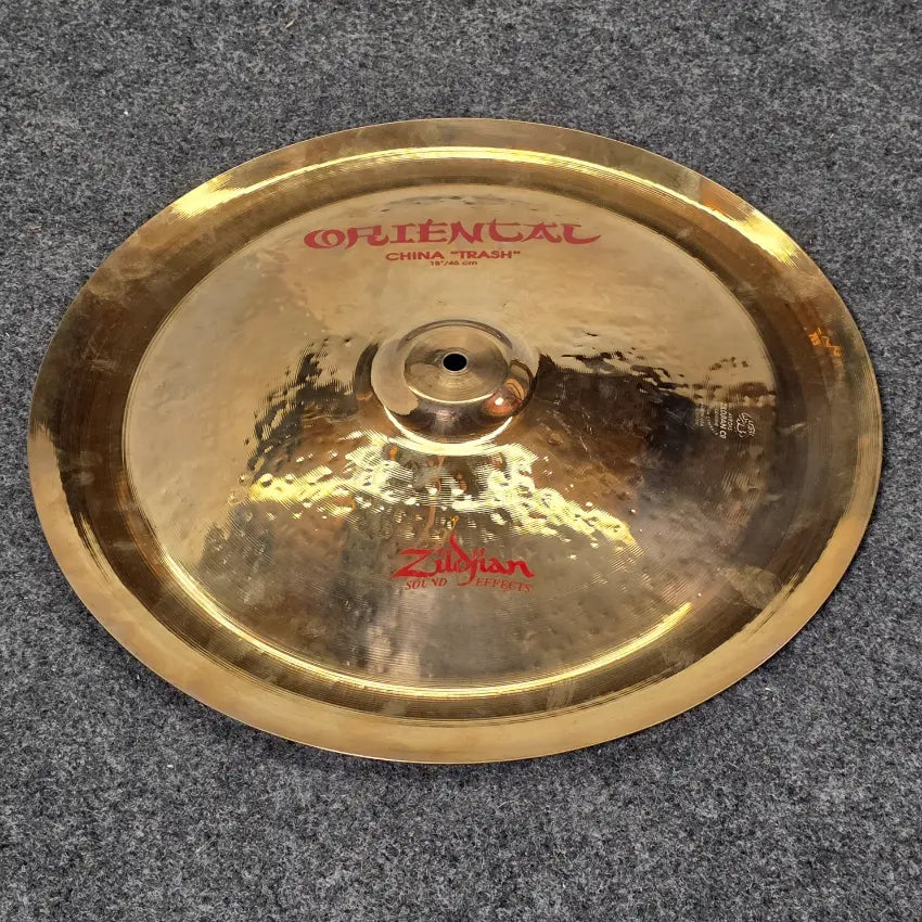 Used Zildjian Oriental China Trash Cymbal 18 - Good - Drum Center Of Portsmouth