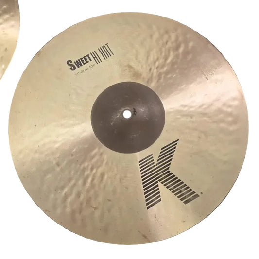 Used Zildjian Sweet Hi Hat Cymbals 15" - Good - Drum Center Of Portsmouth