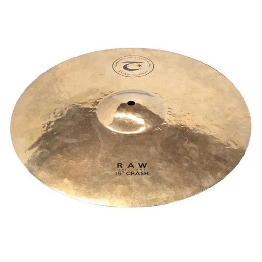 Used Turkish Raw Brilliant Crash Cymbal 16" - Good - Drum Center Of Portsmouth