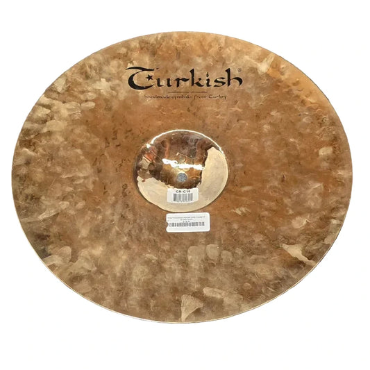 Used Turkish Raw Brilliant Crash Cymbal 16" - Good - Drum Center Of Portsmouth
