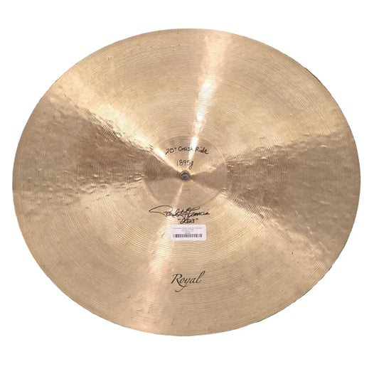 Used Royal Cymbal Craftsman Crash Ride Cymbal 20" - Good - Drum Center Of Portsmouth