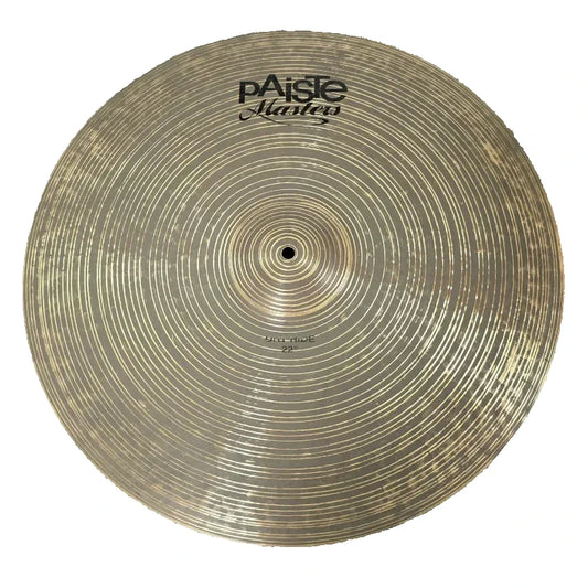 Used Paiste Masters Dry Ride Cymbal 22" - Good - Drum Center Of Portsmouth