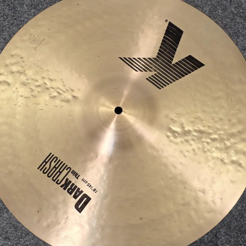 Used Zildjian K Dark Thin Crash 18" - Very Good - Drum Center Of Portsmouth