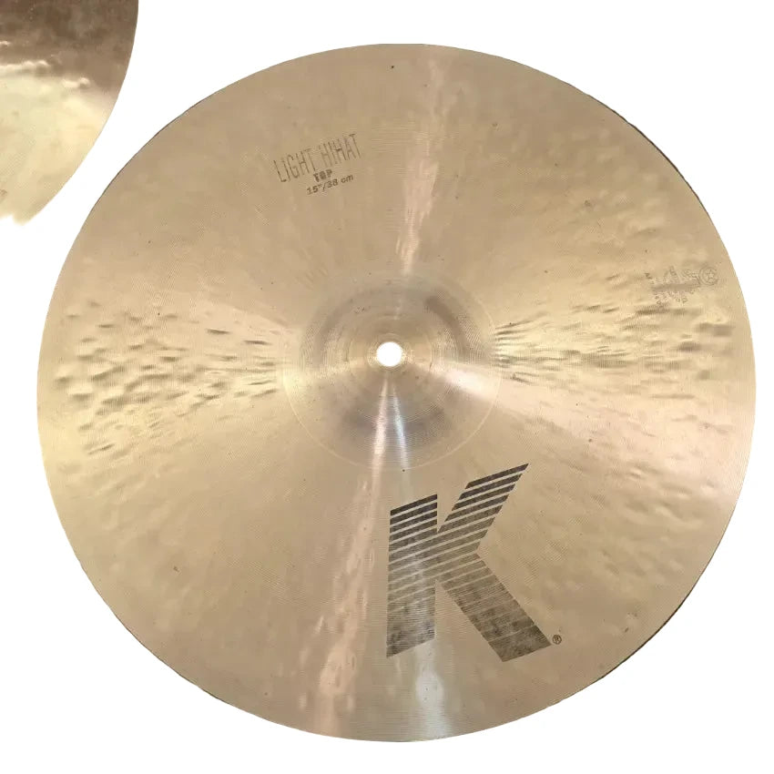 Used Zildjian K Light Hi Hat Cymbals 15" - Very Good - Drum Center Of Portsmouth