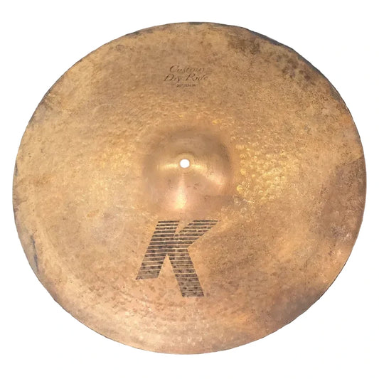 Used Zildjian K Custom Dry Ride Cymbal 20" - Good - Drum Center Of Portsmouth