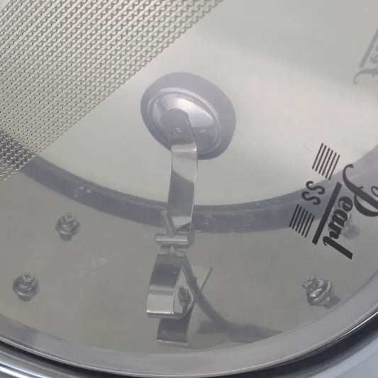 Used Pearl Steel Snare Drum 13x5 - Good - Drum Center Of Portsmouth