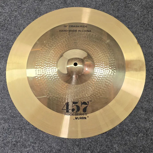 Used Wuhan 457 Rock Crash/Ride Cymbal 18" - Good - Drum Center Of Portsmouth