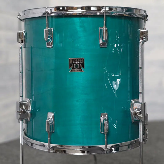 Used Tama Superstar Classic 50th Anniversary 4pc Drum Set Aquamarine - Good - Drum Center Of Portsmouth