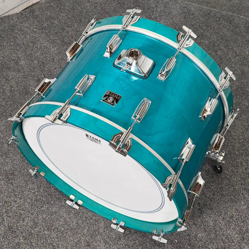Used Tama Superstar Classic 50th Anniversary 4pc Drum Set Aquamarine - Good - Drum Center Of Portsmouth