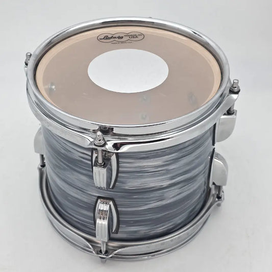 Used Ludwig Classic Maple 8x7 Vintage Blue Oyster - Very Good - Drum Center Of Portsmouth