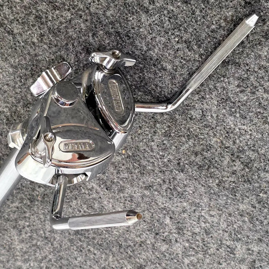 Used Tama Omni-Sphere Double Tom Holder Chrome - Very Good - Drum Center Of Portsmouth