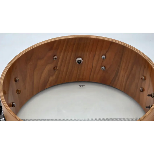 Used DW Collectors Cherry HVLT Snare Drum 13x5.5 Black Nickel Hardware - Good - Drum Center Of Portsmouth