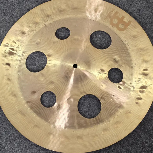 Used Meinl Byzance Dual Trash China Cymbal 18" - Very Good - Drum Center Of Portsmouth