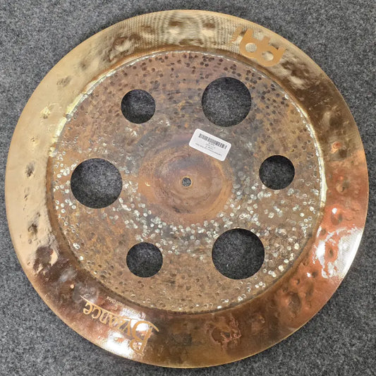 Used Meinl Byzance Dual Trash China Cymbal 18" - Very Good - Drum Center Of Portsmouth