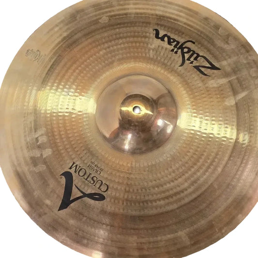 Used Zildjian A Custom Crash Cymbal 19 - Good - Drum Center Of Portsmouth
